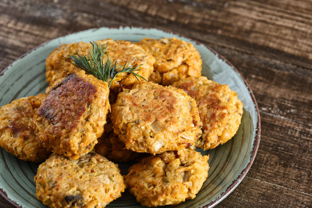 Polpette di tofu e ceci