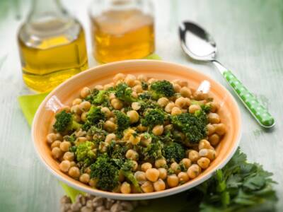 Cous cous autunnale con ceci, lenticchie e verdure