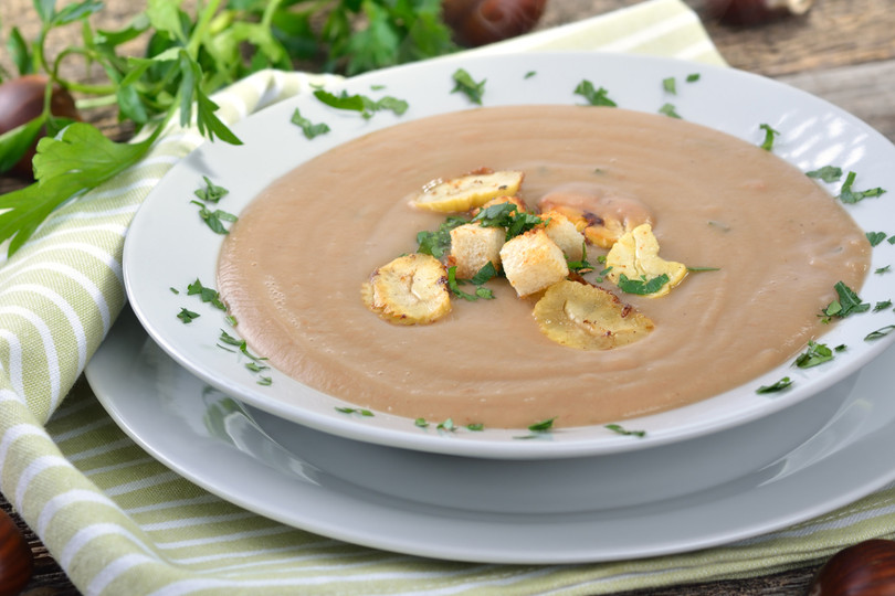 zuppa di castagne