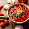 Zuppa di tempeh piccante