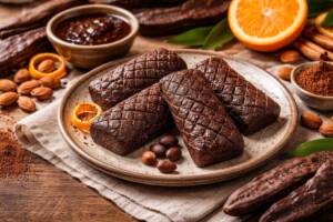 Dolci a base di sciroppo di carrube chiamati mostazzoli di Riesi