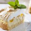 Cheesecake al limone con meringa