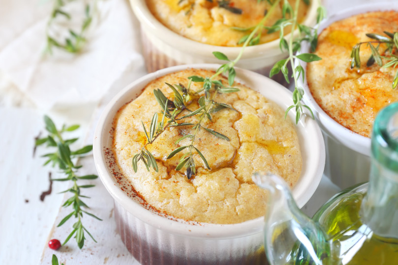 Flan di topinambur