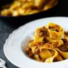 Pappardelle al ragù di salsiccia
