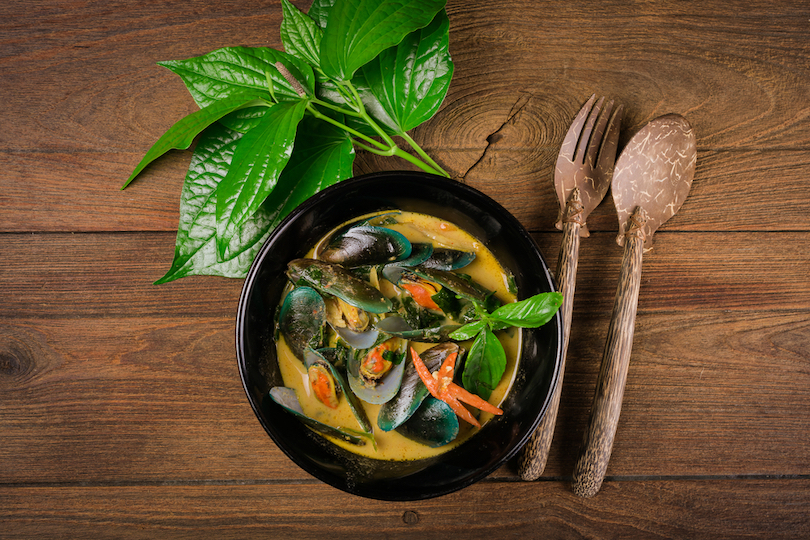 cozze al curry
