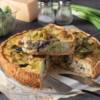 Quiche vegana carciofi e olive