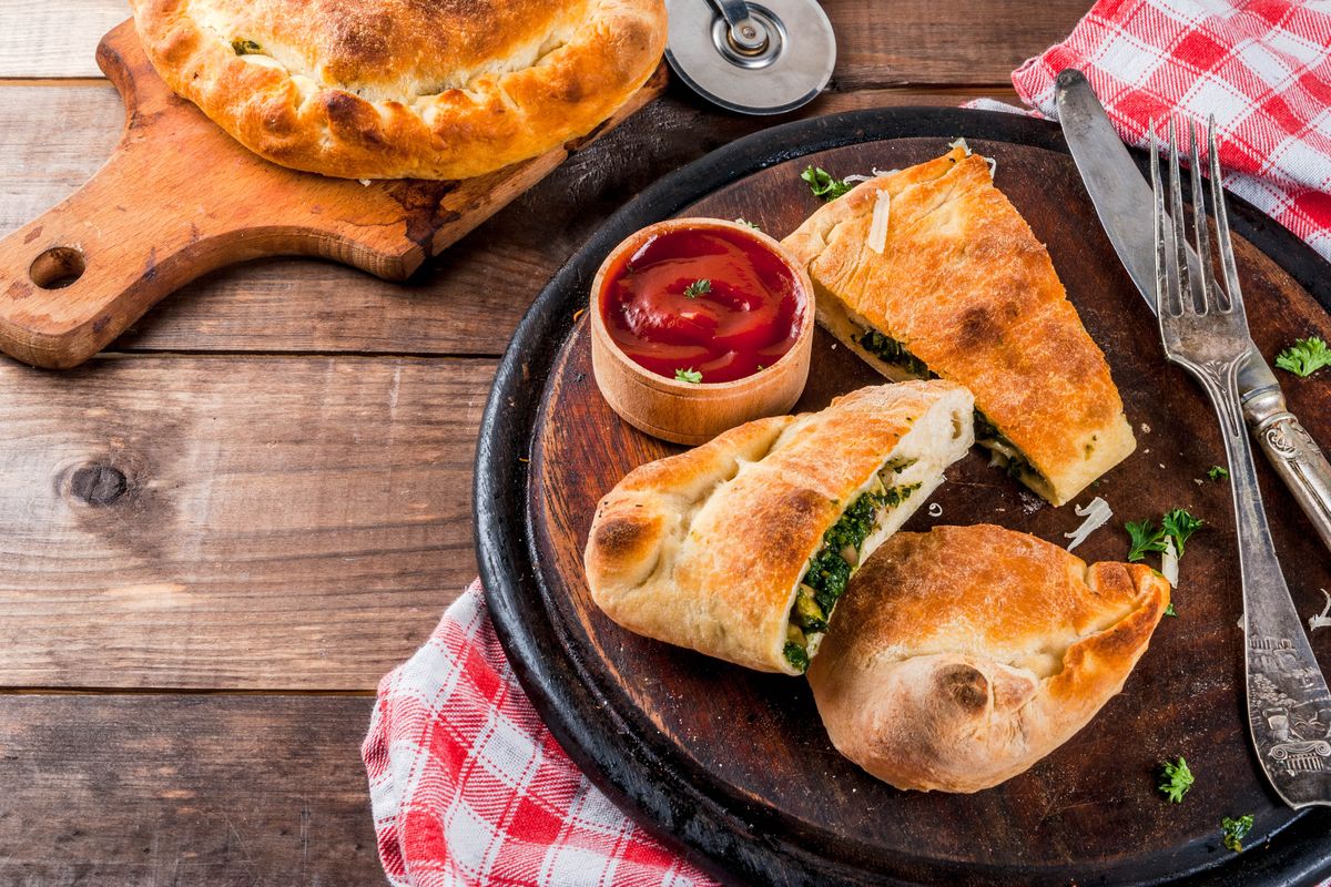Easter calzone