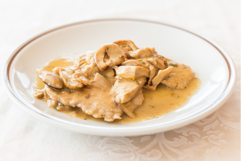 Scaloppine di pollo al limone