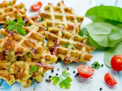 Waffle salati senza glutine: la ricette veloce e golosa