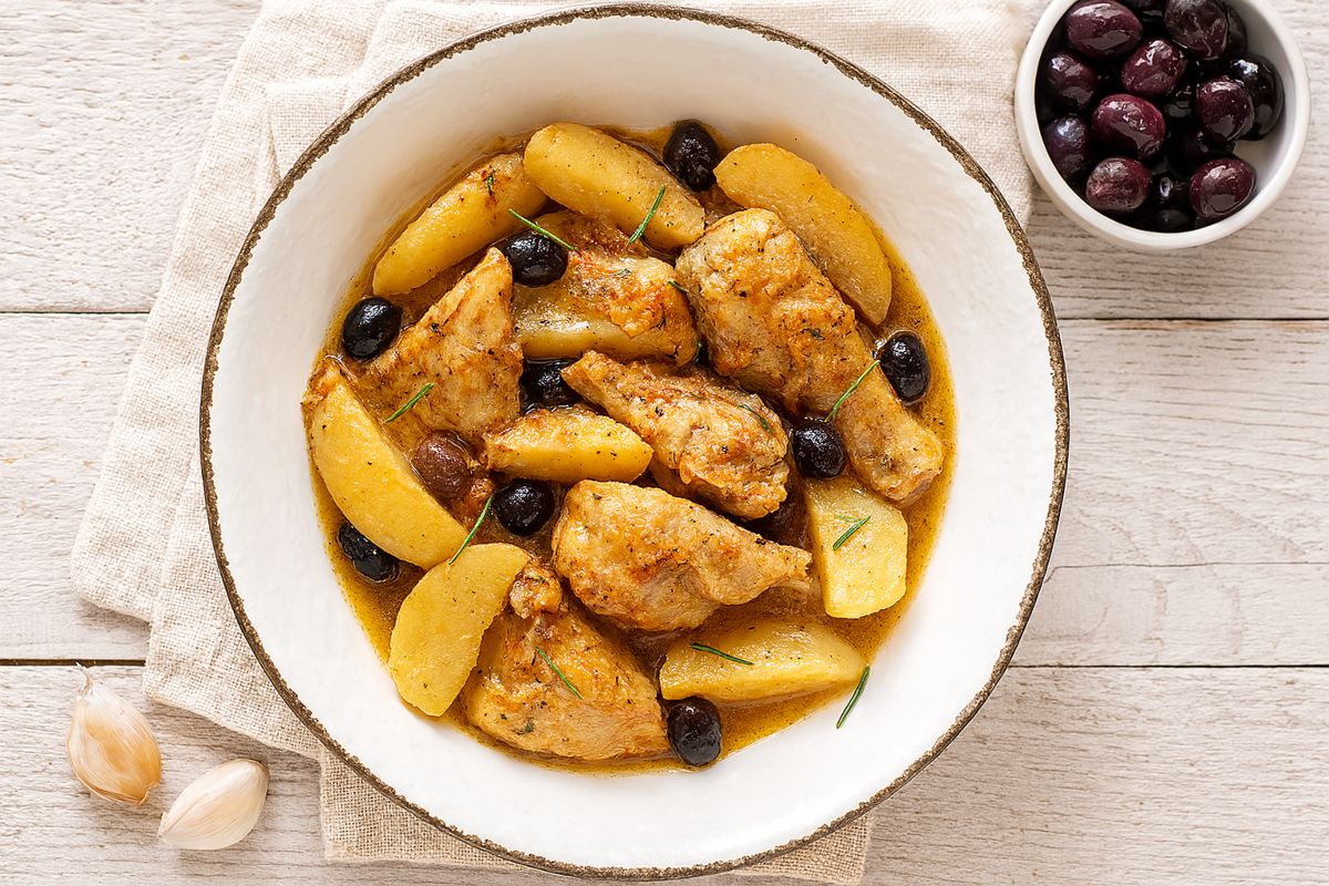 Stoccafisso all’anconetana con patate