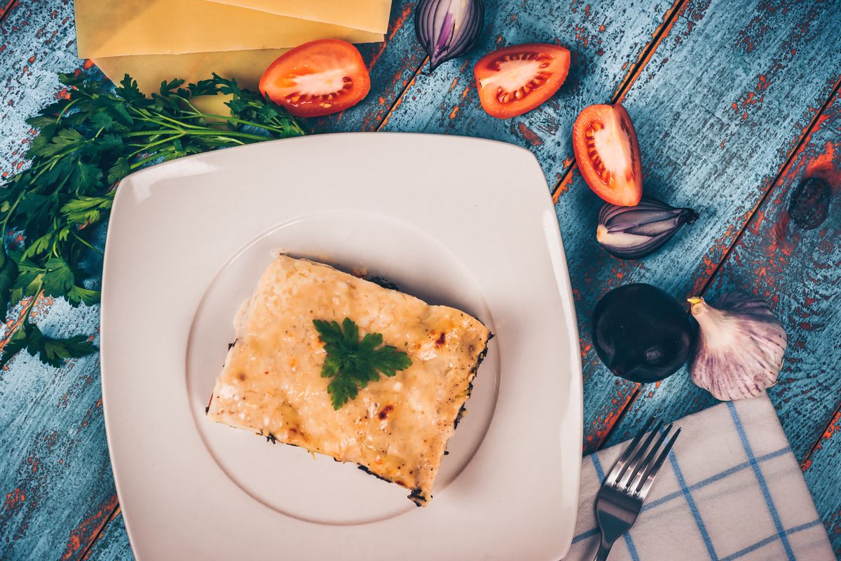Lasagne di pane azzimo
