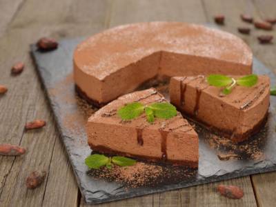 Cheesecake al cioccolato senza cottura: cremosa e gustosa