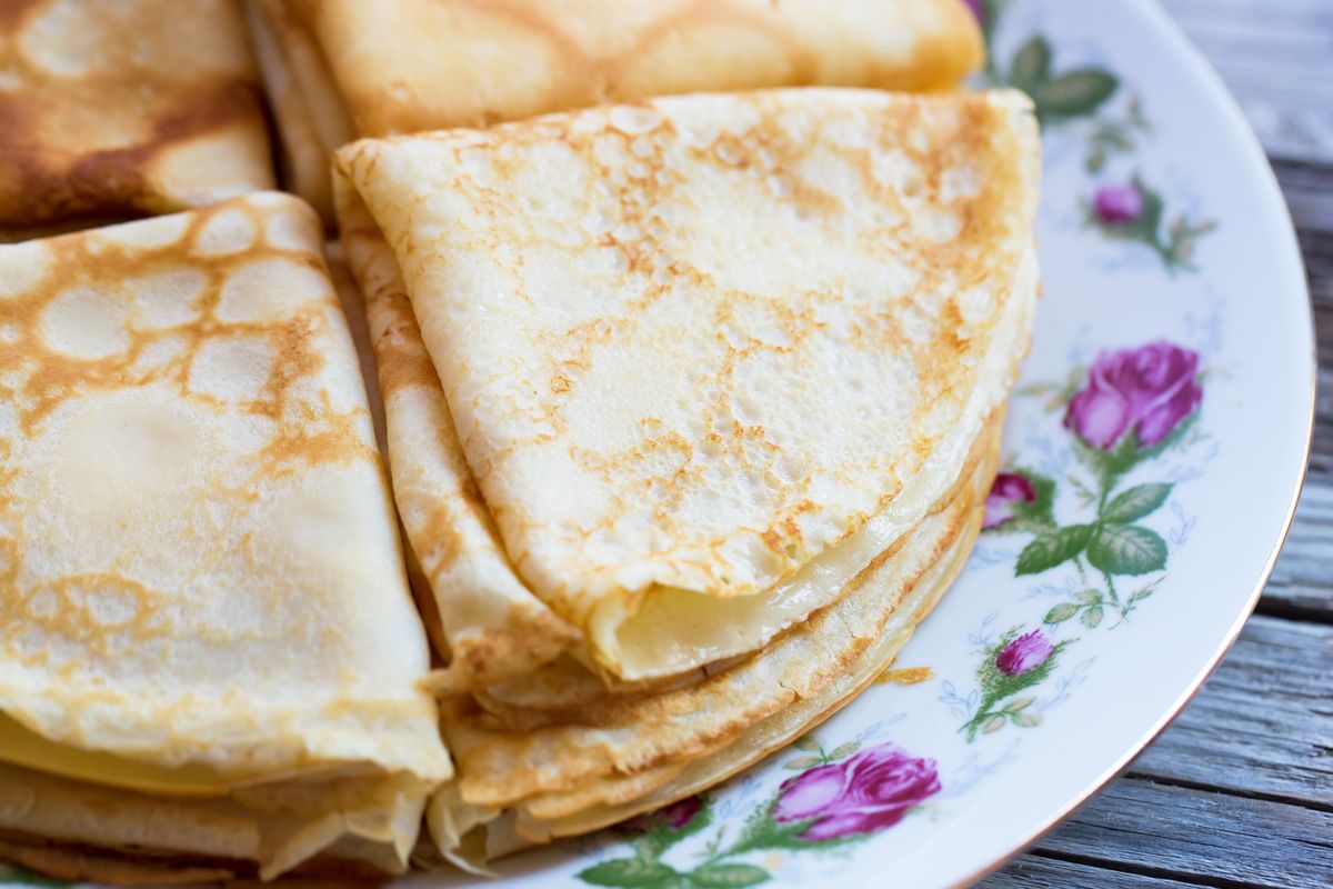 Crepes without milk