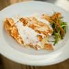 Crespelle con gamberi e carciofi