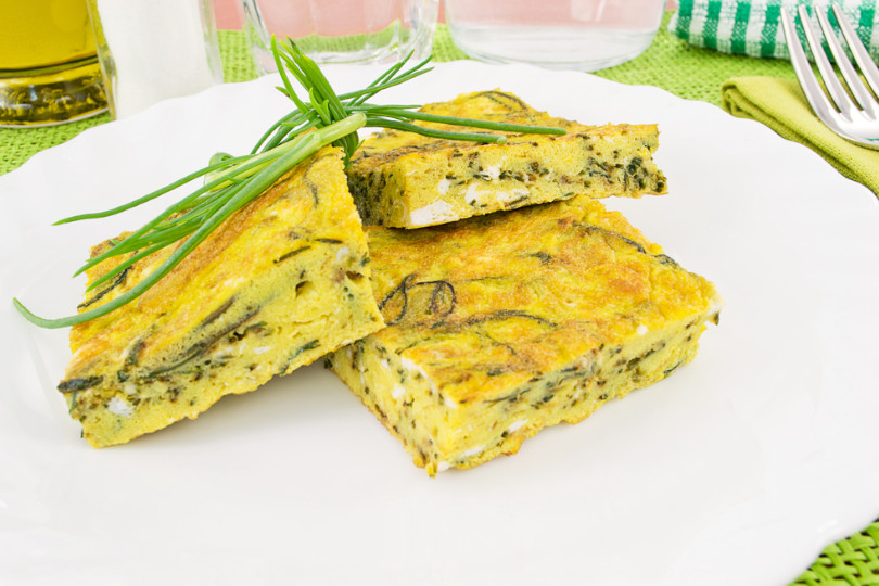 Frittata con agretti