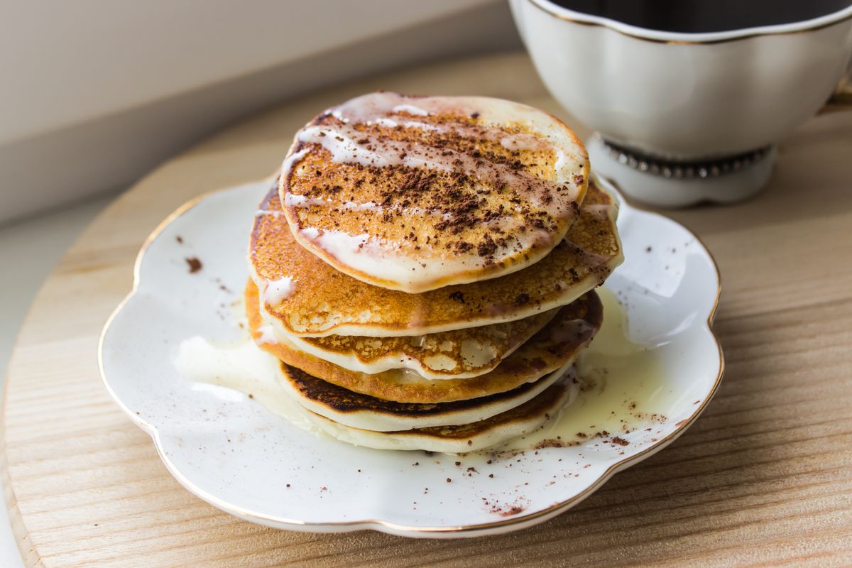 Pancake proteici allo yogurt e avena