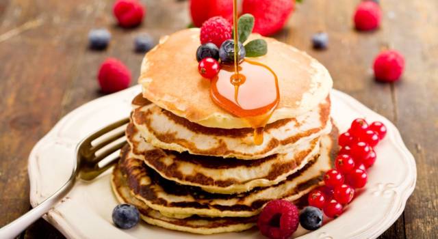 Pancake senza lievito: la ricetta per il dolce veloce