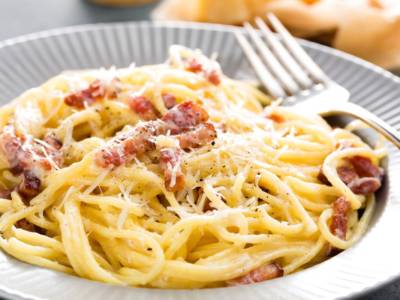 Pasta alla carbonara con guanciale di Cinta Senese DOP: la ricetta tradizionale!