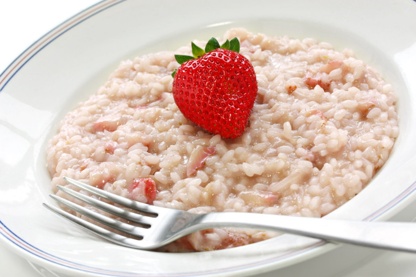 Risotto alle fragole