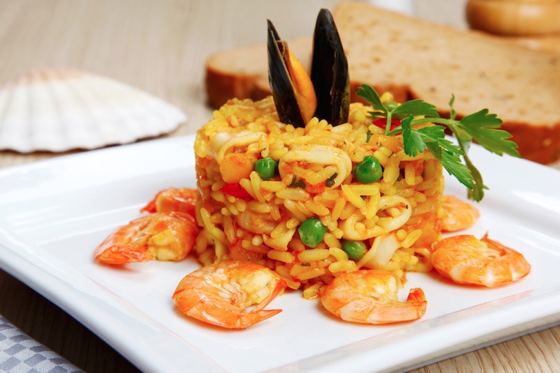 risotto alla pescatora
