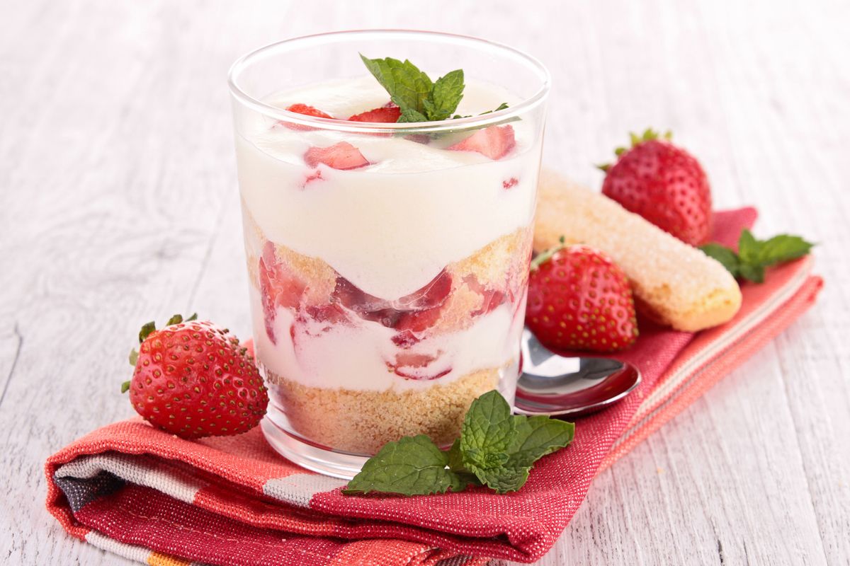 Gluten-free strawberry tiramisu