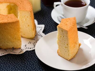 Chiffon cake al limone senza glutine