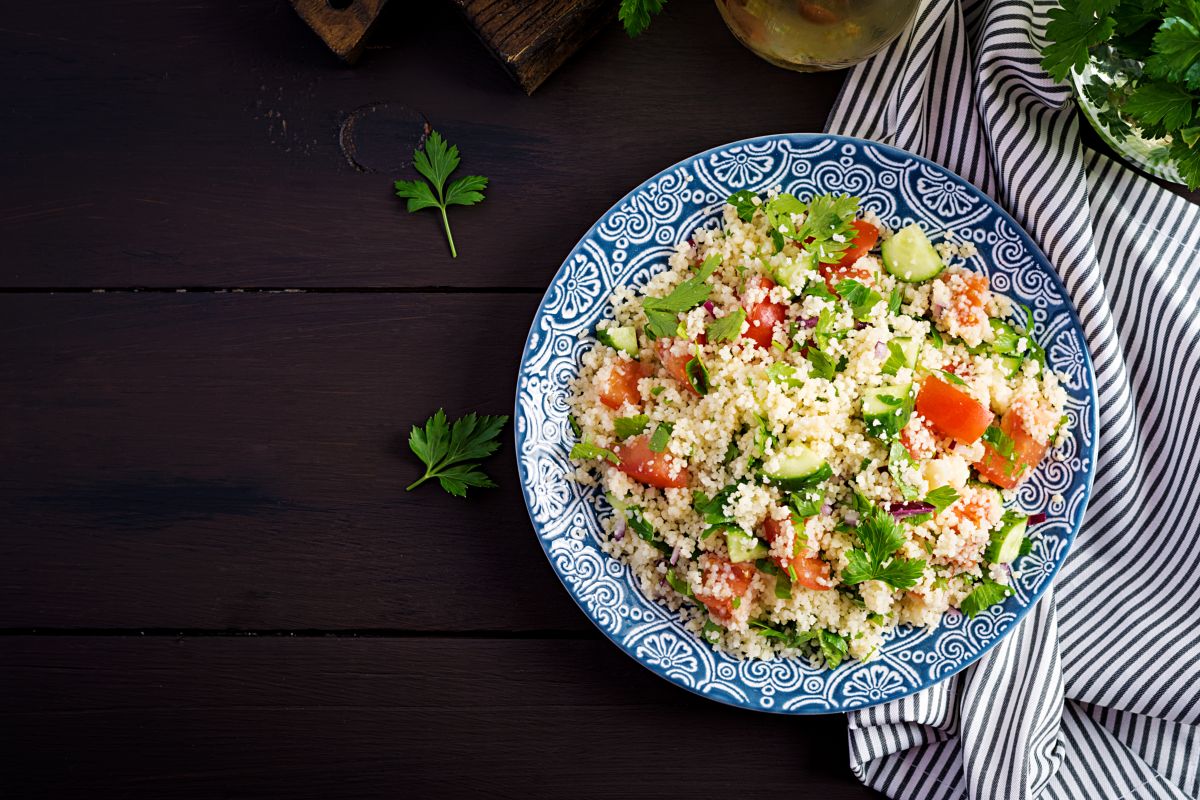 summer millet salad