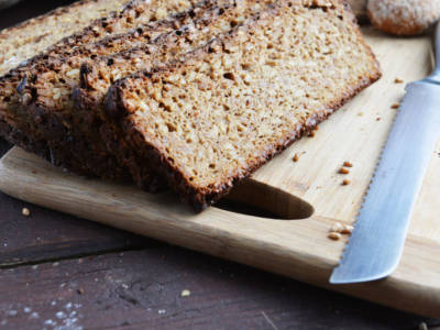 Pane senza glutine (con farina di fagioli): il lievitato proteico che fa bene
