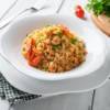 Risotto con scampi e cedro