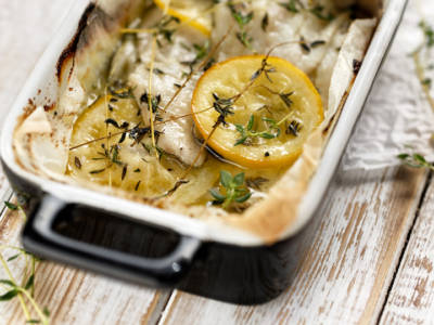 Rombo al forno con limone: semplice e perfetto