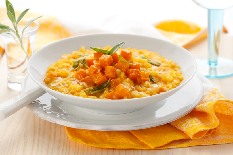 risotto alla zucca