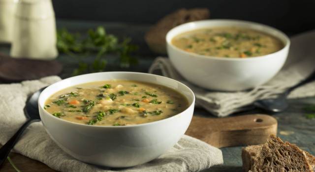 Cicoria ricamata: la zuppa della tradizione del Molise