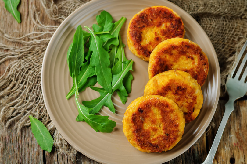 Frittelle di zucca salate