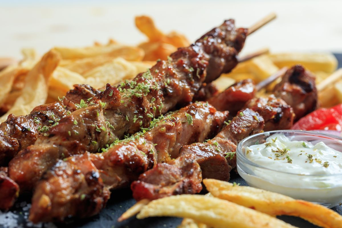 Ricetta Del Souvlaki Lo Spiedino Marinato Tipico Della Grecia