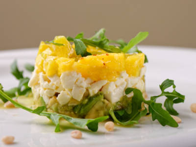 Tartare di merluzzo al mango: colorata e deliziosa!