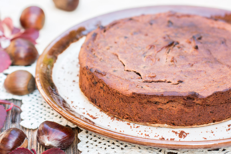 Torta di castagne
