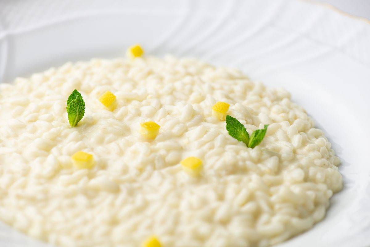 Risotto al limone