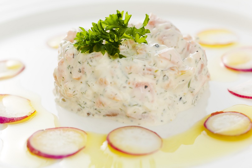 Mousse di pesce bianco