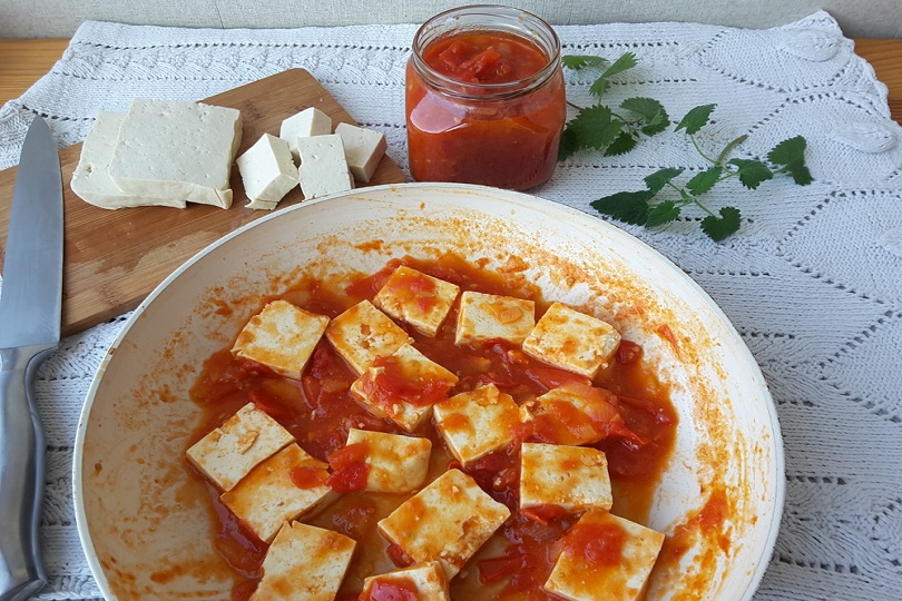 Tofu alla pizzaiola