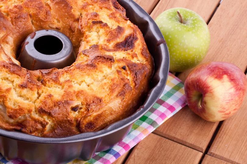 torta di mele e mascarpone