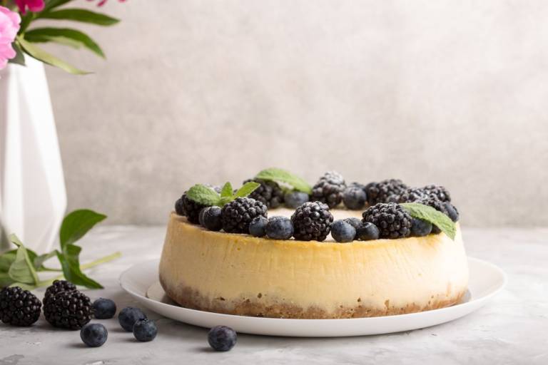 Ricetta cheesecake alla ricotta in due versioni senza cottura e al forno
