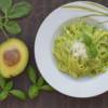 finta carbonara con avocado