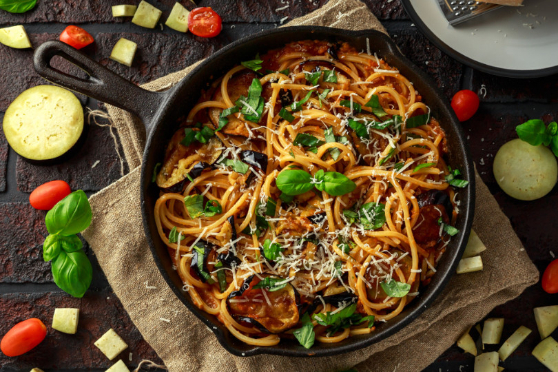 Pasta con melanzane