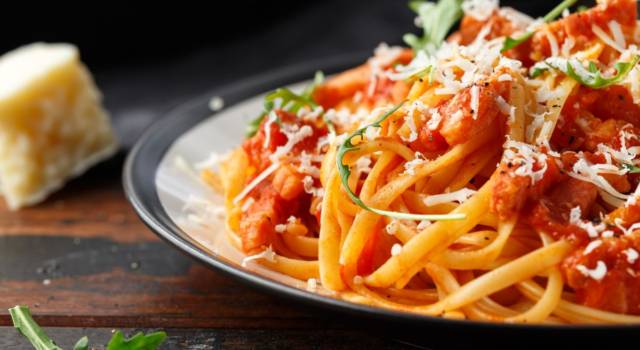 Spaghetti col rancetto, un primo piatto umbro saporitissimo