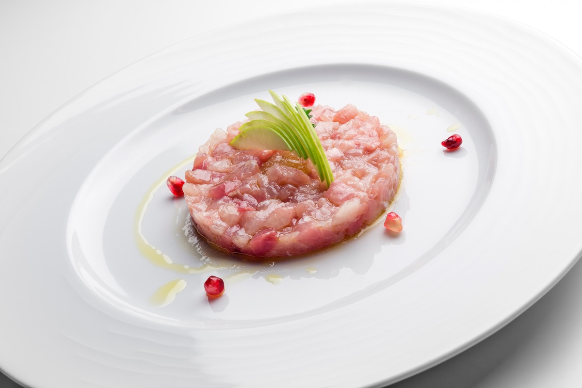 Amberjack tartare