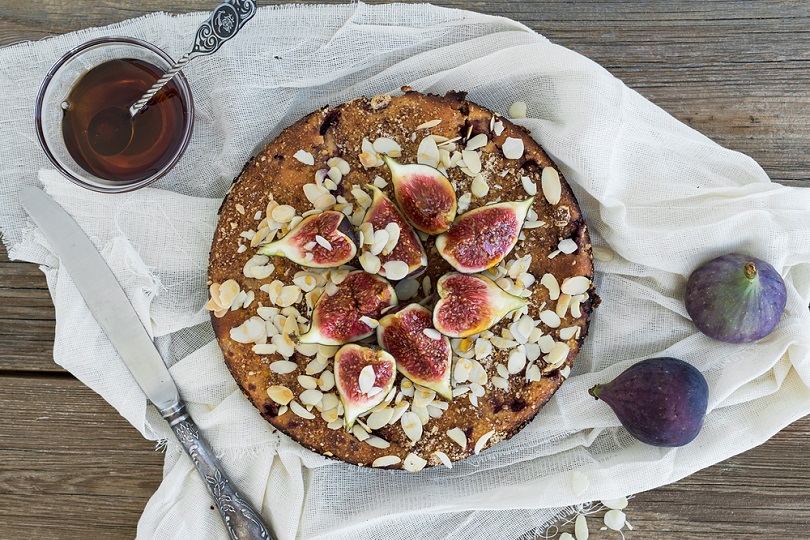 torta ai fichi senza uova