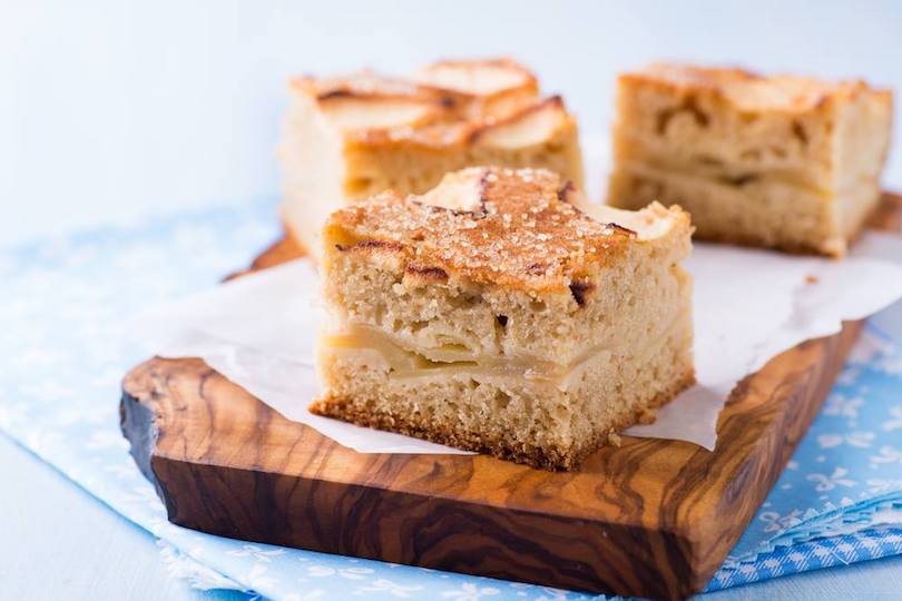 torta di mele senza uova