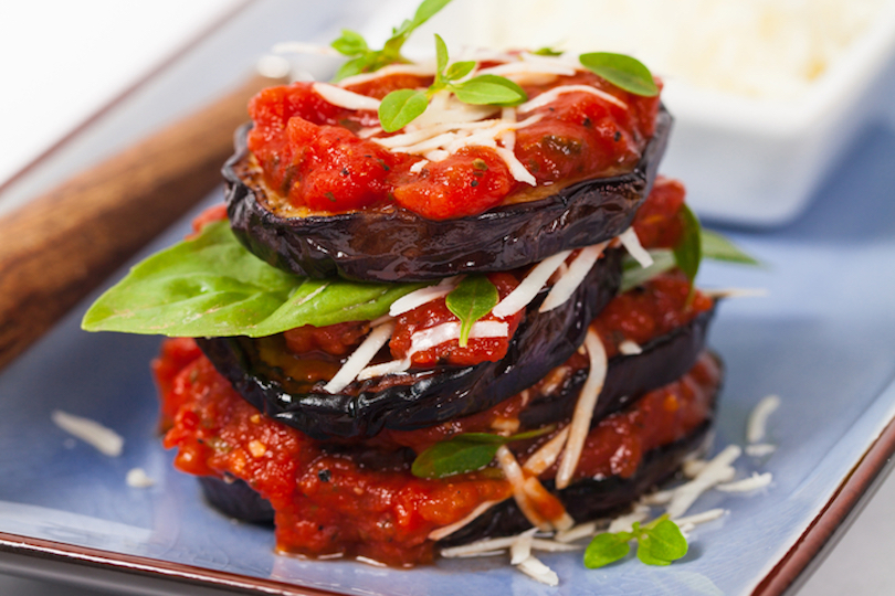 tortino di melanzane
