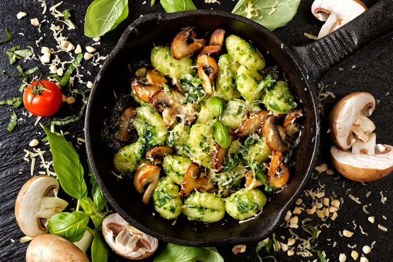 Gnocchi al pesto