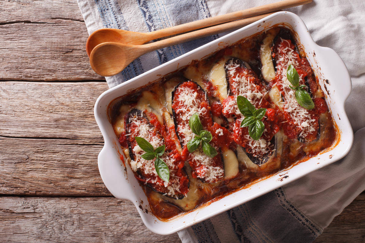 Eggplant parmigiana